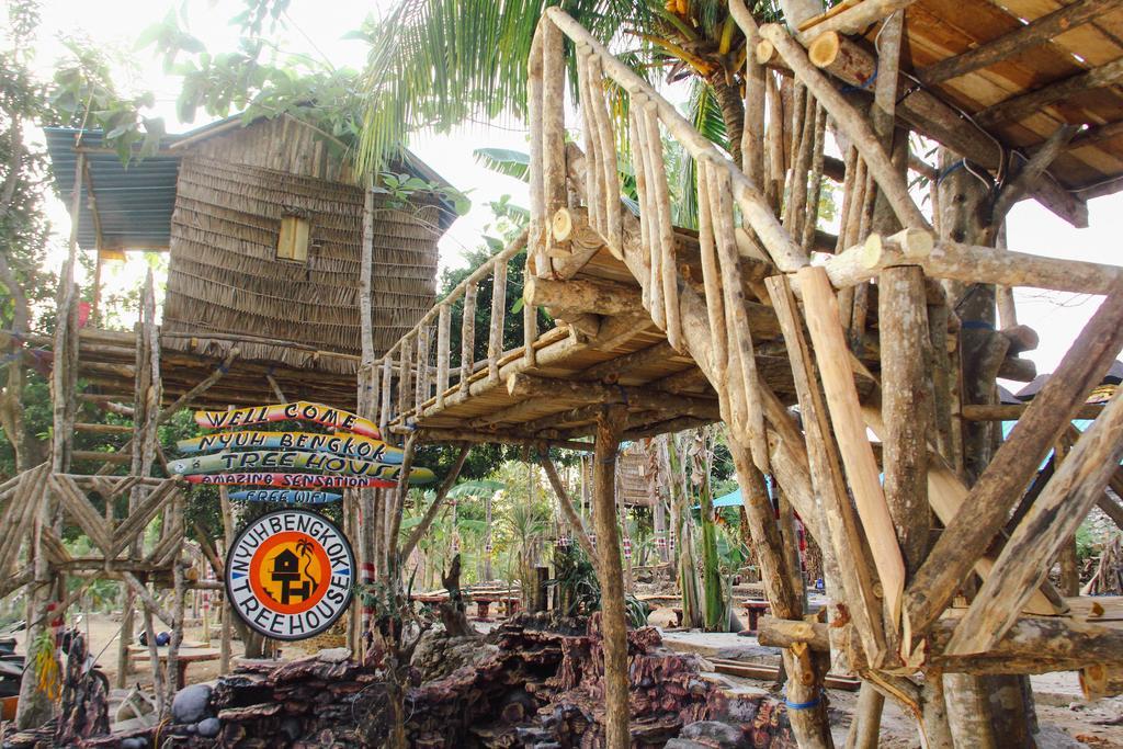 Nyuh Bengkok Tree House Hotel Batununggul Exterior foto